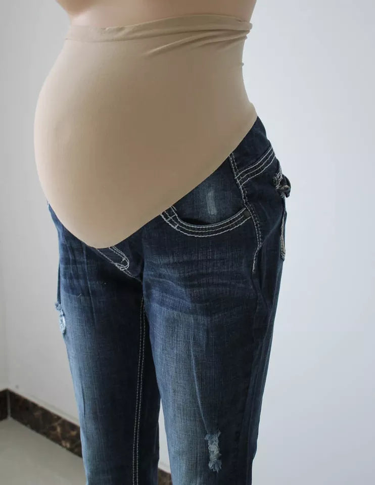 Bell Bottom Maternity Jeans