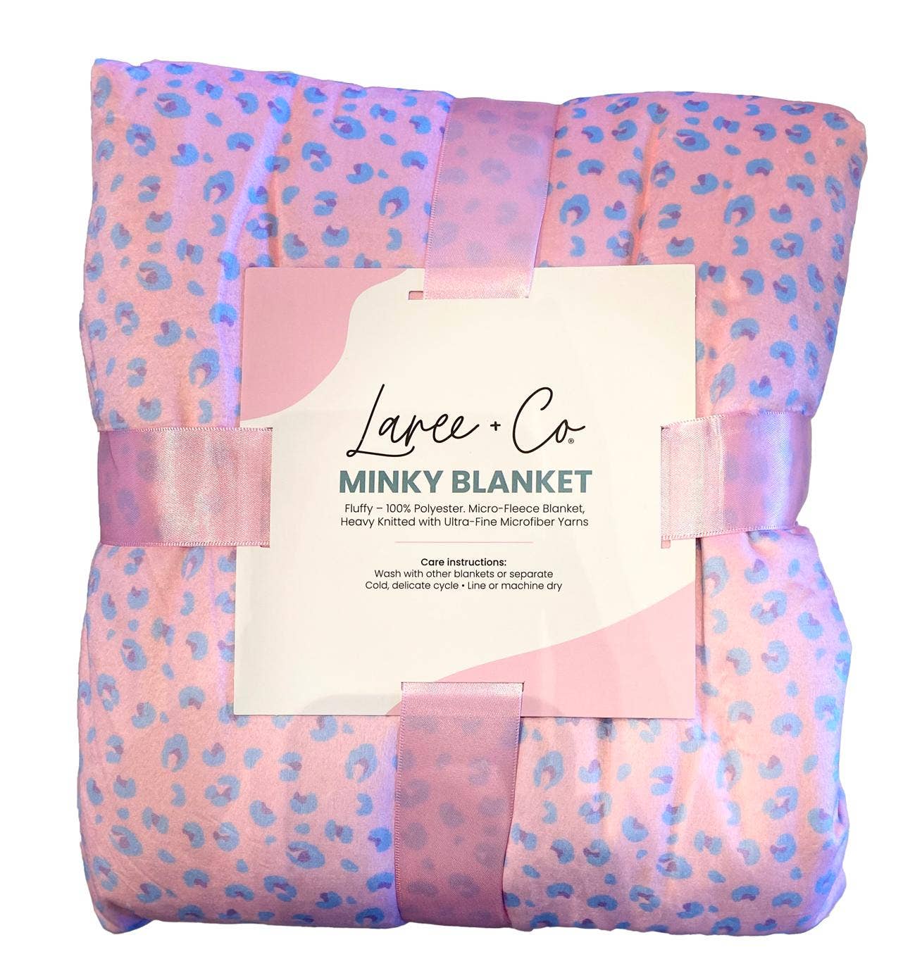 Laree + Co. - Lillian Leopard Luxe Cuddle Minky Blanket