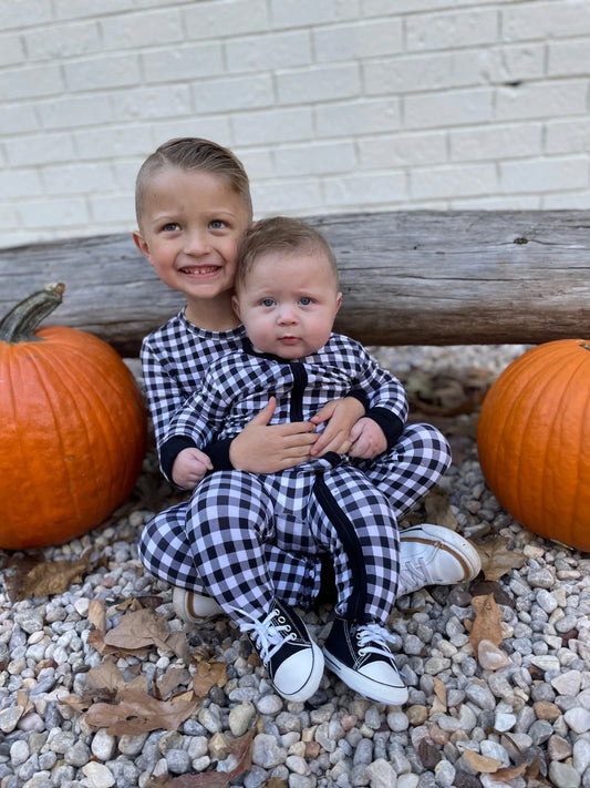 Buffalo Plaid Long Sleeve Pj's